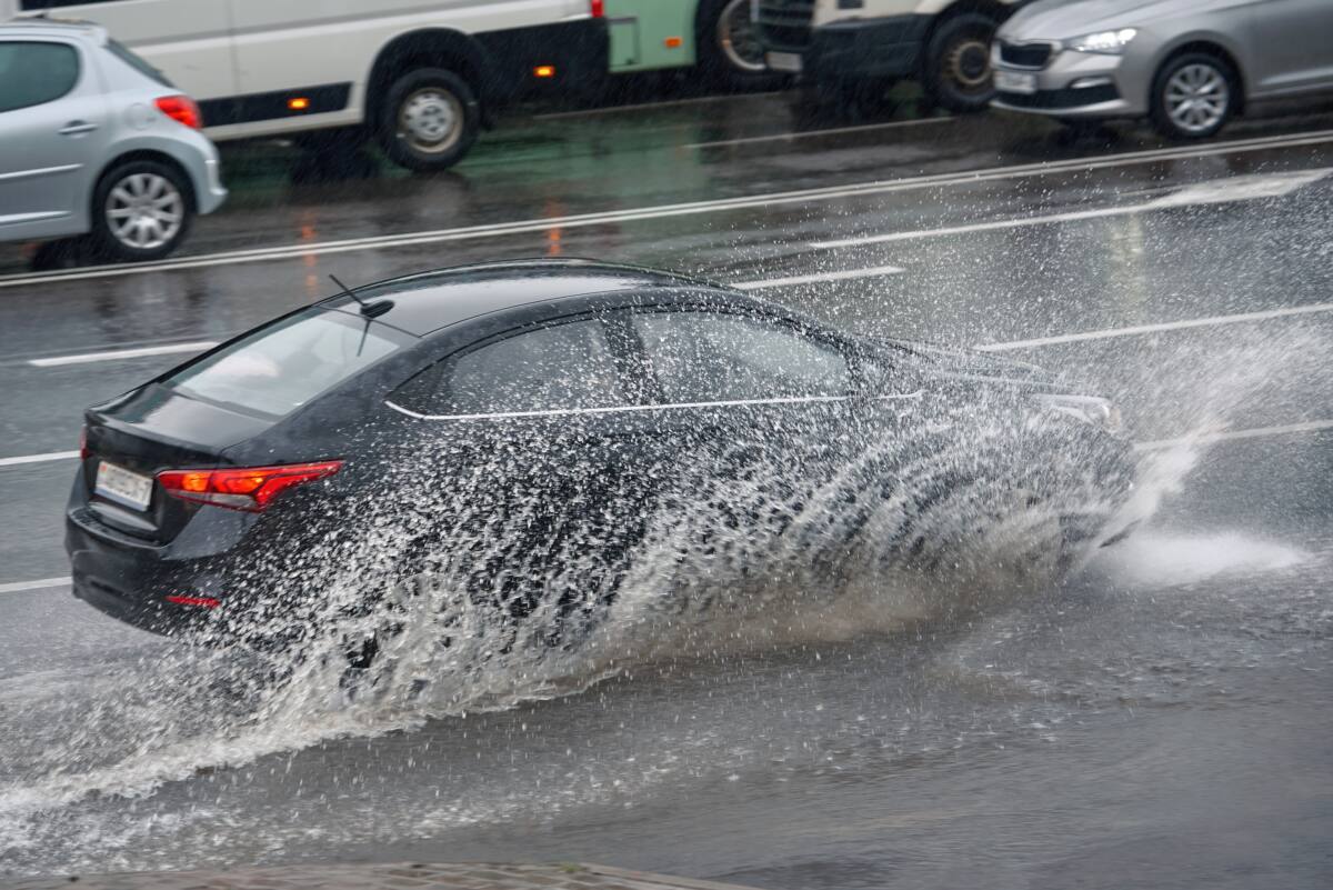 hevige regen neerslag buien