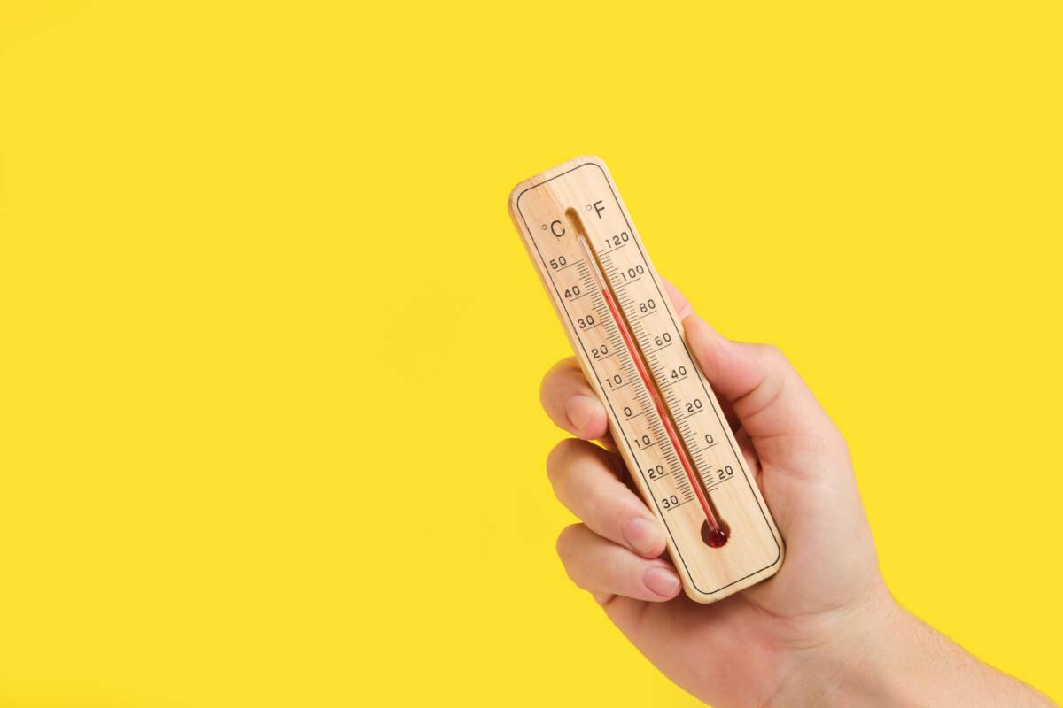 thermometer, hittegolf, hitte, zomer, code geel