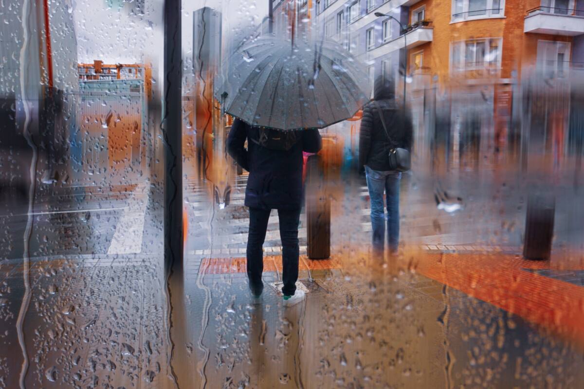 herfst - winter - regen - paraplu