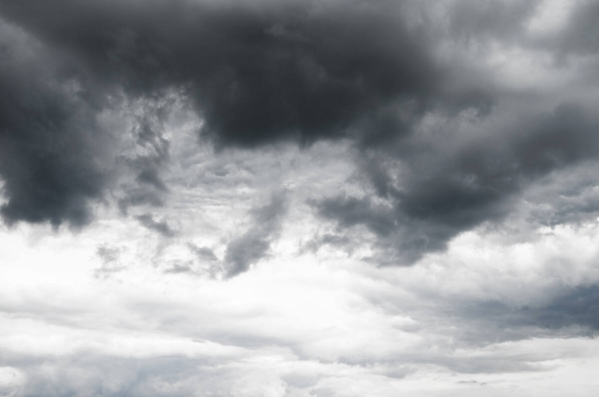 wolken, regen, storm